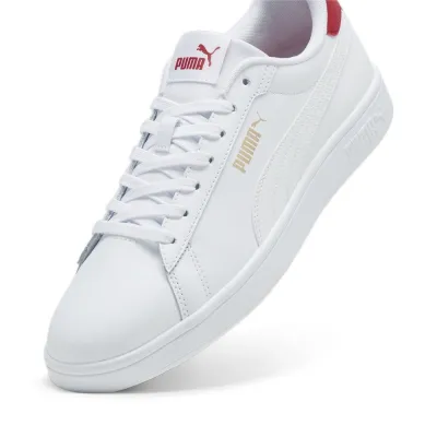 Puma Smash 3.0L Blanca/Roja