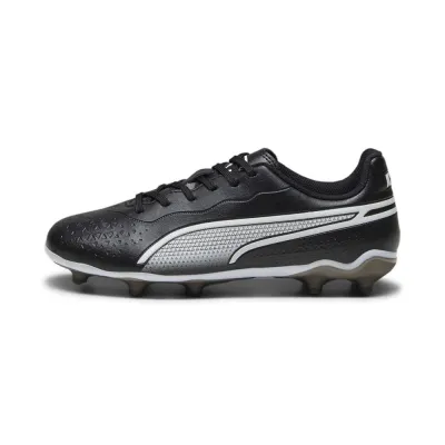 Puma King Match FG/AG Jr Negra