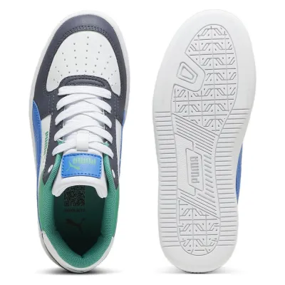 Puma Caven 2.0 Block Jr Blanco/Azul/Verde