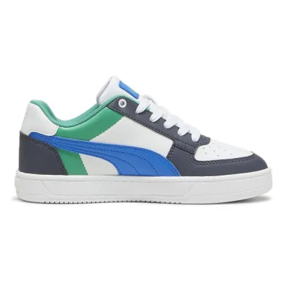 Puma Caven 2.0 Block Jr Blanco/Azul/Verde