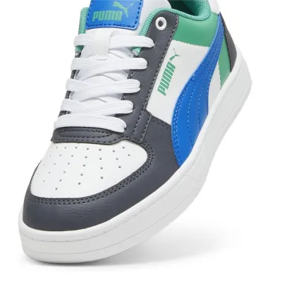 Puma Caven 2.0 Block Jr Blanco/Azul/Verde