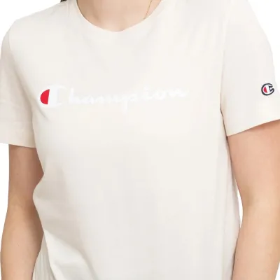 Camiseta Champion Damen Beige