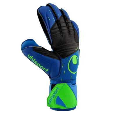 Guantes Portero Uhlsport Aquasoft Azul/Negro