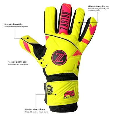 Guantes Portero Zastor Trapper Yellow