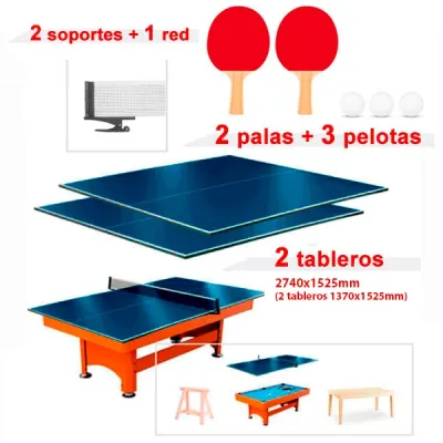 Set Conversión Ping Pong Max
