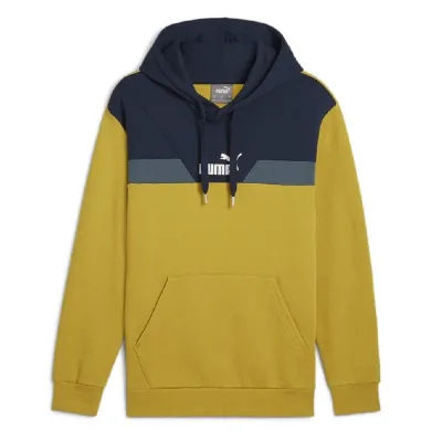 Sudadera Puma Power Colorblock Amarillo/Azul Marino