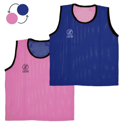 Peto Entrenamiento Reversible Zastor Ressy Azul Royal/Rosa