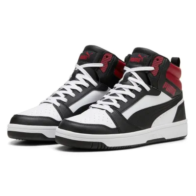 Puma Rebound V6 Blanca/Negra/Roja