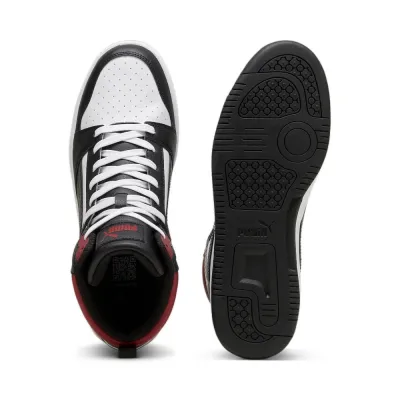 Puma Rebound V6 Blanca/Negra/Roja