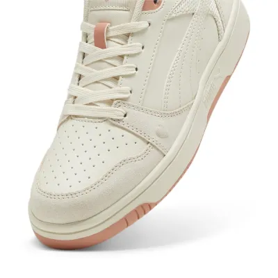 Puma Rebound V6 Low Coquette Blanca