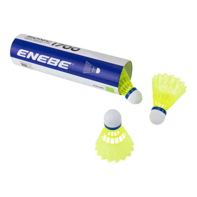 Tubo 6 Volantes Bádminton Enebe Sonic 1700 Amarillo