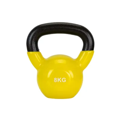 Kettlebell Maximpro Kirol 8Kg Amarillo