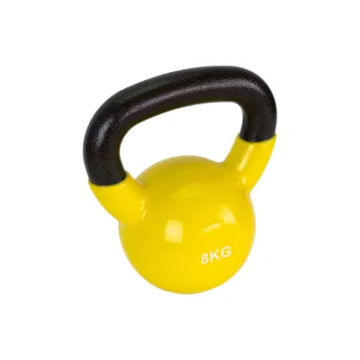 Kettlebell Maximpro Kirol 8Kg Amarillo