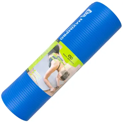 Esterilla Fitness Maximpro Rina 10mm Azul