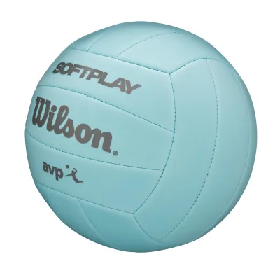 Balón Vóley Playa Wilson AVP Soft Play Azul T-5