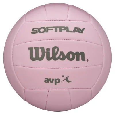 Balón Vóley Playa Wilson AVP Soft Play Rosa T-5