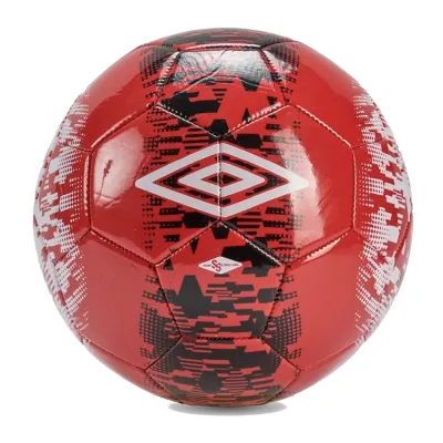 Balón Fútbol Umbro Formation Rec Rojo/Negro/Blanco T-4