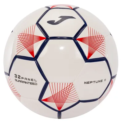 Balón Fútbol Joma Neptune II Blanco/Rojo T-5