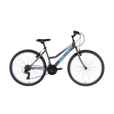 Bicicleta Eleven Play 24" Gris/Azul