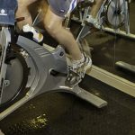 bicicleta en el gimnasio