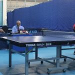 partida de pingpong