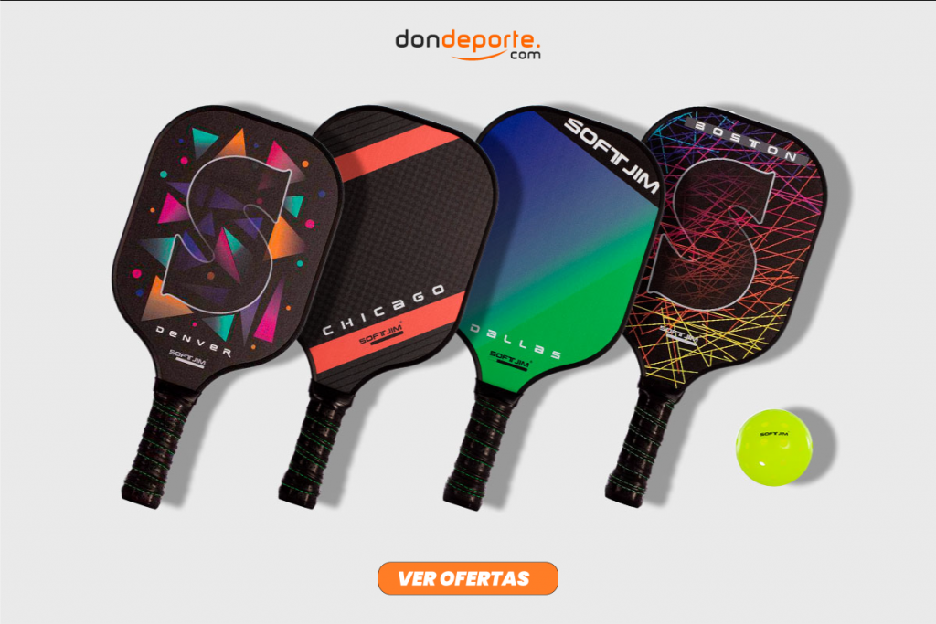 Palas de pickleball Softjim DonDeporte